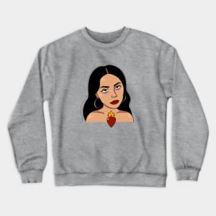 Sacred Mexican Heart Crewneck Sweatshirt